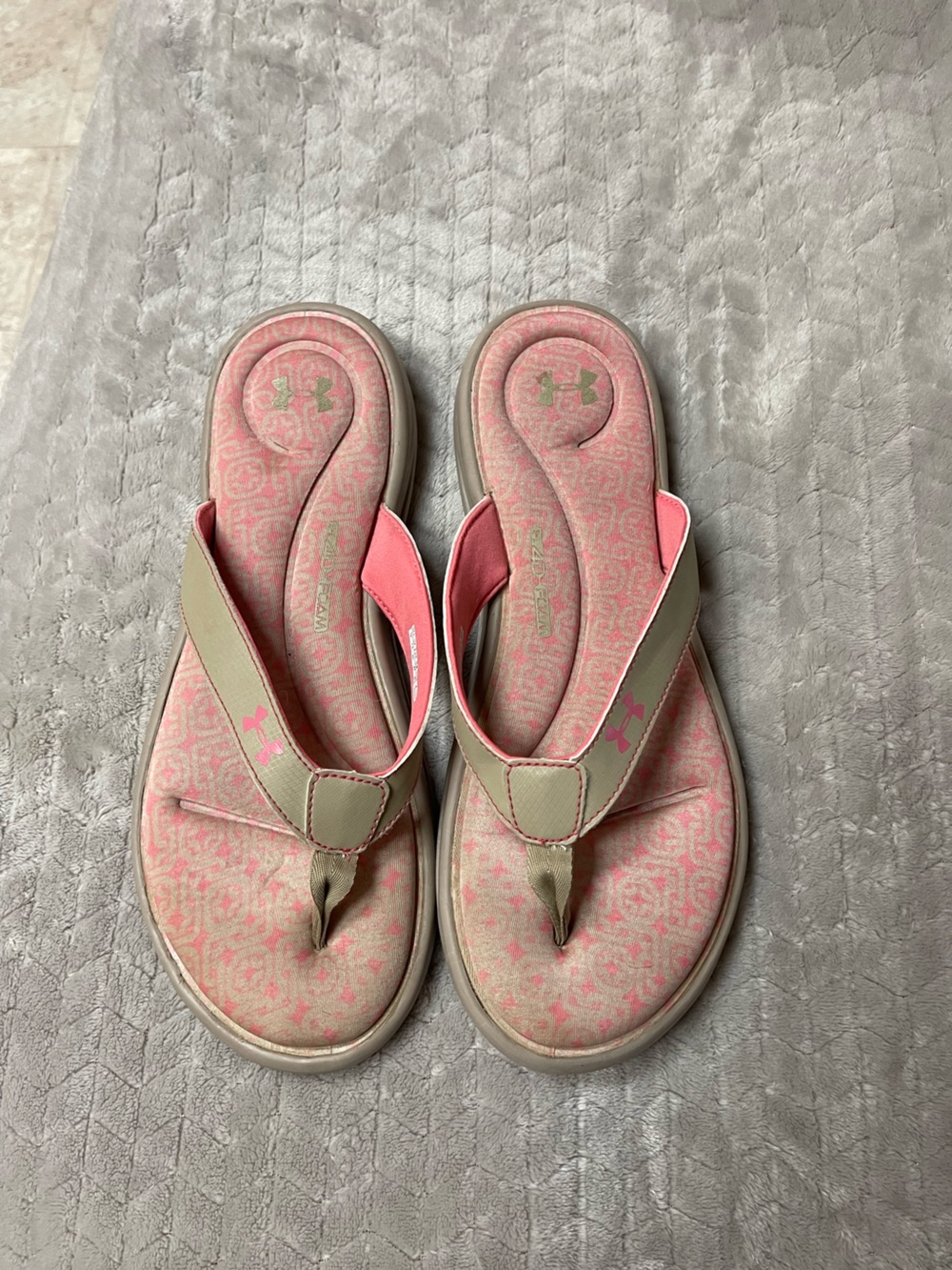 Under Armour 4D Foam flip flops
